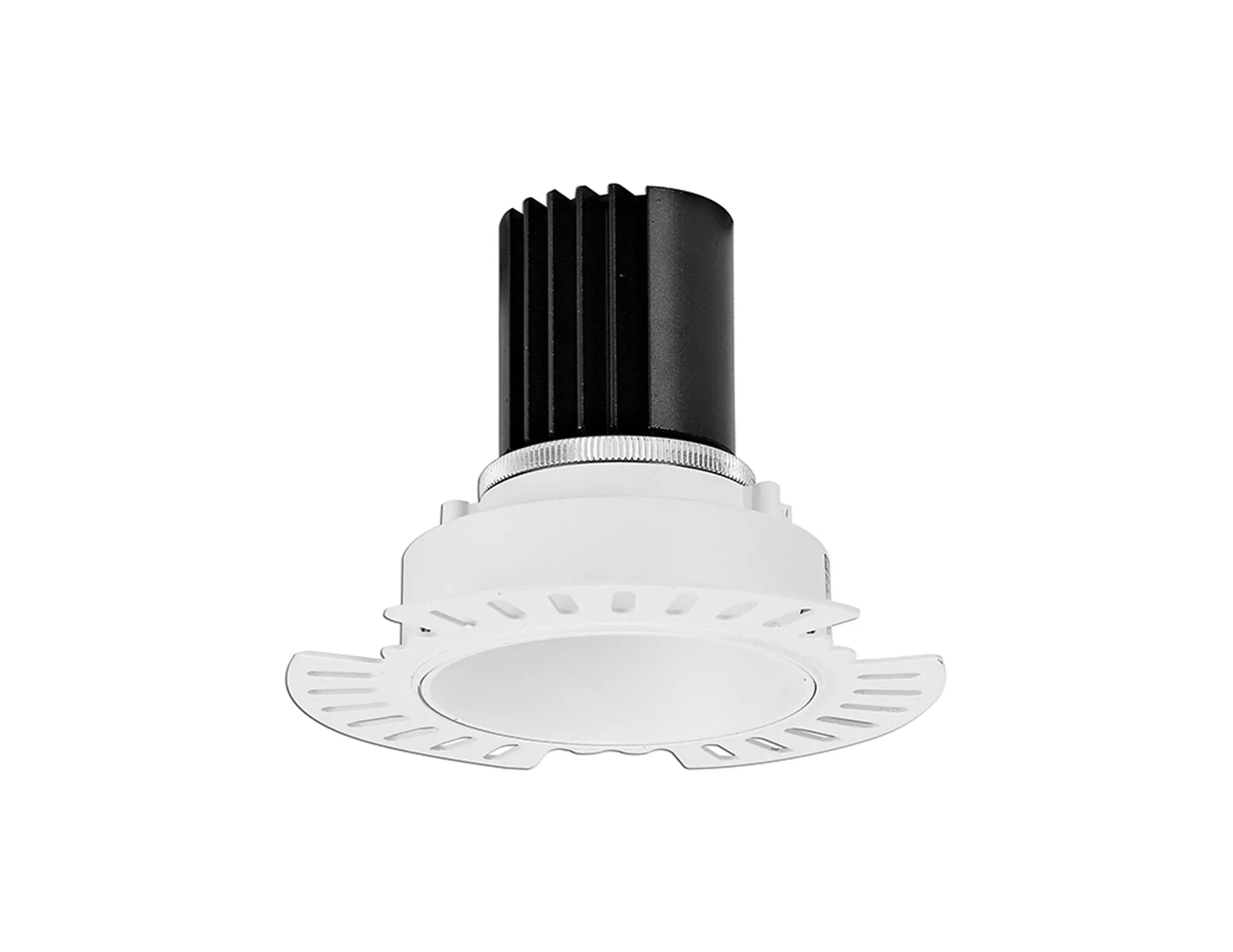 DM201811  Basy 12 Tridonic powered 12W 2700K 1200lm 12° CRI>90 LED Engine White Fixed Recessed Spotlight, IP20